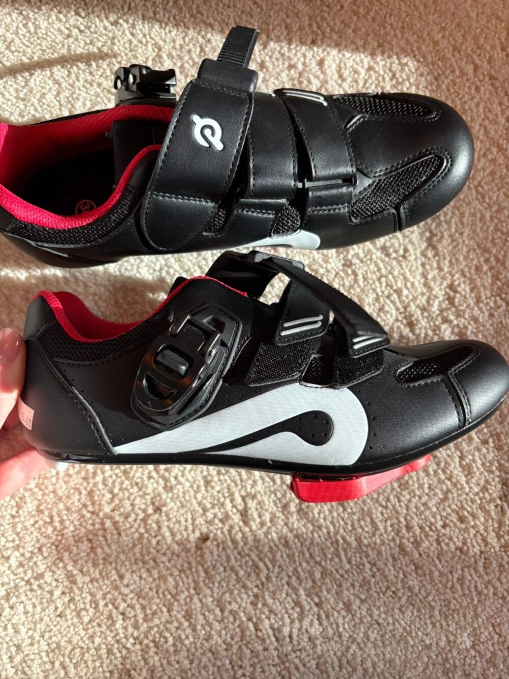NWOT Peloton Size 38 Cycling Shoes